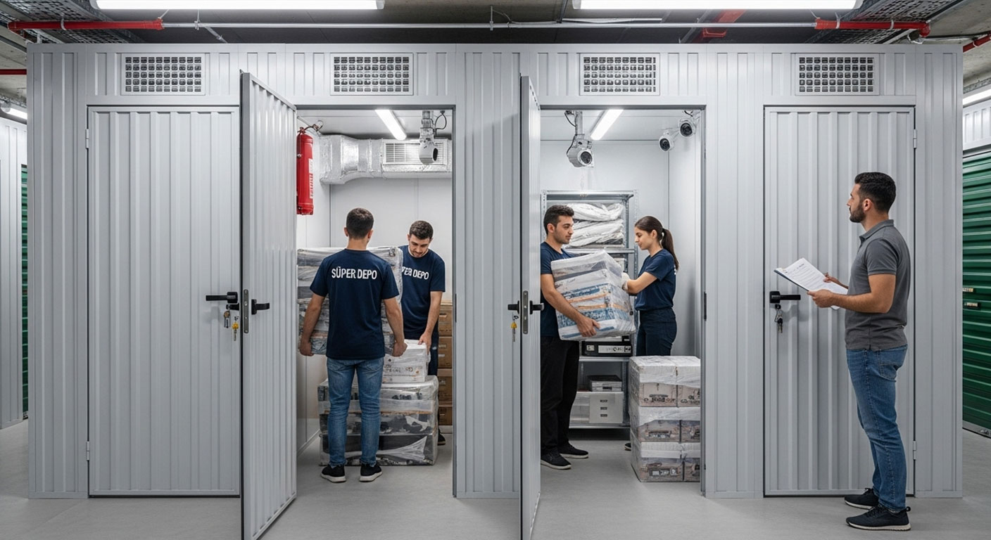 E-Ticaret Depolama E-Ticaret Depolama ihtiyaçları için doğru çözüm Süper Depo