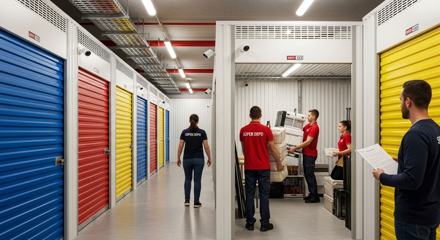 Süper Depo Ofis Eşyası Depolama Hizmetleri